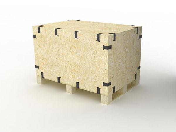 出口免熏蒸蝴蝶扣组合式木箱的多功能性